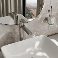 Смеситель для раковины WasserKRAFT Spree 1403H Никель латунь