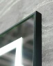 Зеркало BelBagno Kraft 50 SPC-KRAFT-500-900-LED-TCH-WARM-NERO с подсветкой Черное с сенсорным выключателем и подогревом стекло