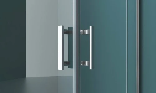 Душевой уголок BelBagno Kraft 120х100 KRAFT-AH-22-120/100-C-Cr-L профиль Хром стекло прозрачное