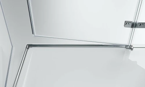 Душевой уголок BelBagno Kraft 120х100 KRAFT-AH-22-120/100-C-Cr-L профиль Хром стекло прозрачное