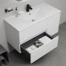 Тумба с раковиной Iddis Bild 100 BIL10W0i95K подвесная цвет Белый