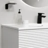 Тумба с раковиной Iddis Bild 100 BIL10W0i95K подвесная цвет Белый