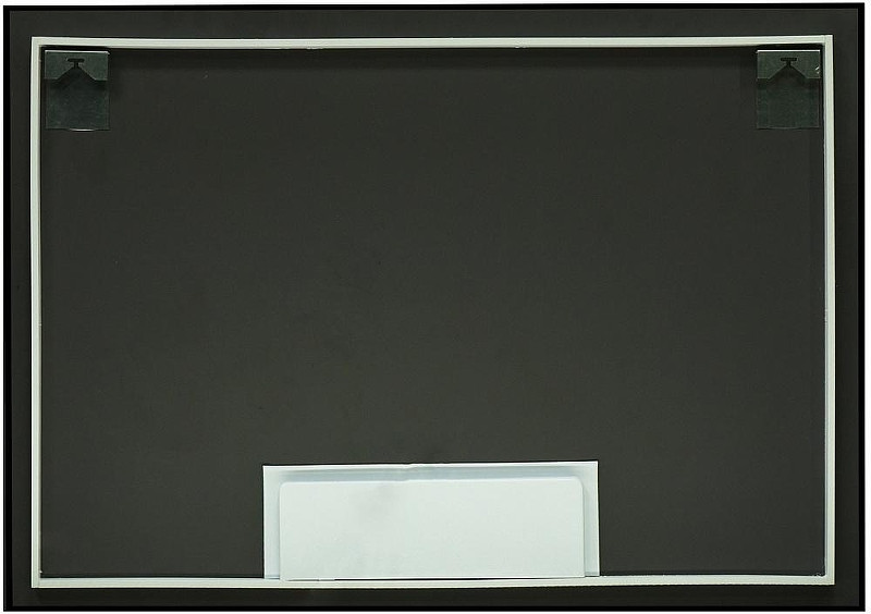 Зеркало DIWO Элиста 100 ЗЛП1738 с подсветкой цвет Черный с бесконтактным выключателем