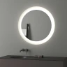 Зеркало Evoform Ledshine d80 BY 2525 с подсветкой 19.5 W - без выключателя - нейтральный белый свет стекло
