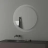 Зеркало Evoform Ledshine d80 BY 2525 с подсветкой 19.5 W - без выключателя - нейтральный белый свет стекло