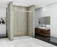 Душевая дверь Good Door Infinity WTW-TD-170-C-CH 170 профиль Хром стекло прозрачное