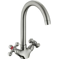 Смеситель для кухни Frap H19-5 F4019-5 Сатин силумин
