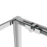 Душевой уголок Vincea Slim Soft 110x100 VSR-1SS1011CL профиль Хром стекло прозрачное