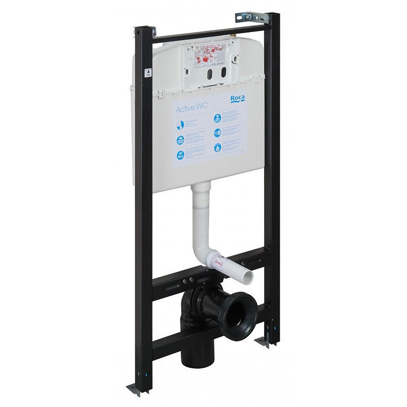 Инсталляция Roca Active 89011101B для унитаза без клавиши смыва