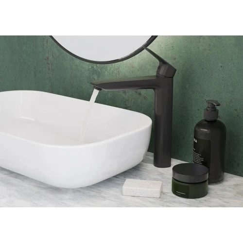 Смеситель для раковины Santek Таос WH5A04009N001 цвет Черный матовый