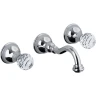 Смеситель для раковины Webert Karenina KA750404015 Хром встраиваемый