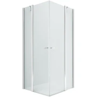 Душевой уголок New Trendy New Soleo Chrome 110х120 K-0752 профиль Хром стекло прозрачное