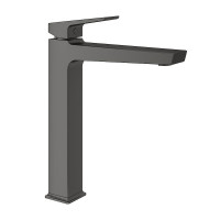 Смеситель для раковины Aqueduto Claro L CLA0345 цвет Оружейная сталь