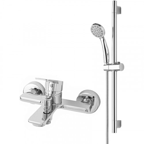 Смеситель для ванны Orange Flat M12-611cr Хром латунь на стену