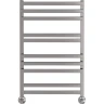 Водяной полотенцесушитель Terminus Линц П10 500x800 4630080268388 Хром, нижнее подключение, G 1/2" ВР, с комплектом вентилей нержавеющая сталь