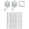 Душевой уголок New Trendy New Soleo Chrome 100х80 K-0698 профиль Хром стекло прозрачное