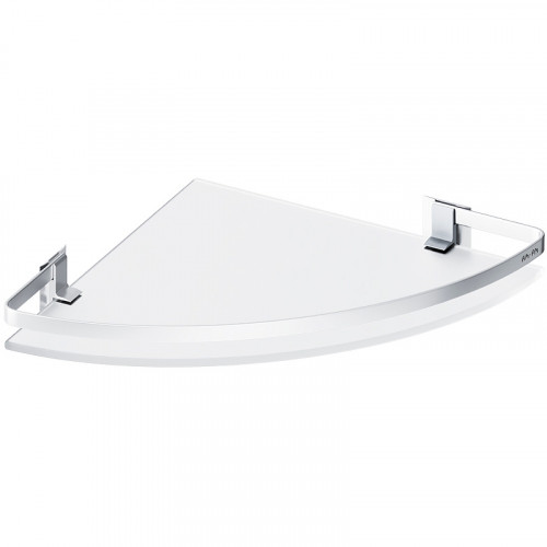 Стеклянная полка AM.PM Sense L A7456100 угловая Серебристая