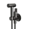 Гигиенический душ со смесителем Fima Carlo Frattini Collettivita F2320/4CS цвет Черный хром брашированный