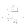 Раковина Lavinia Boho Bathroom Sink 40 L 33311025 цвет Белый глянцевый