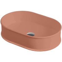Раковина-чаша Artceram Atelier 60 ATL002 40 00 Tortora фарфор накладная