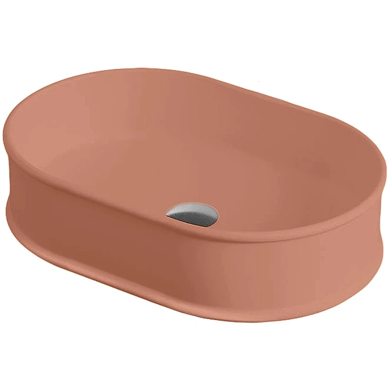 Раковина-чаша Artceram Atelier 60 ATL002 40 00 Tortora фарфор накладная