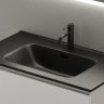 Тумба под раковину Sancos Cento 80 CN80W подвесная Белый глянец МДФ / ЛДСП