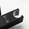 Гигиенический душ со смесителем Gappo G7207-60 с термостатом Черный матовый латунь на стену