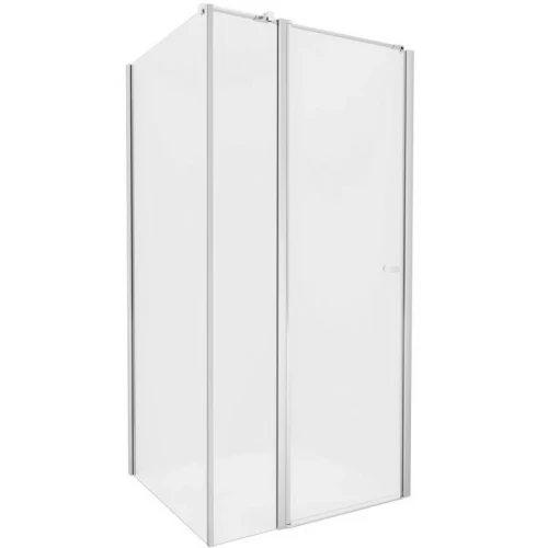 Душевой уголок New Trendy New Soleo Chrome 90x100 K-0718 профиль Хром стекло прозрачное