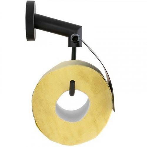 Держатель туалетной бумаги Remer Guest GS60NO с крышкой Черный матовый