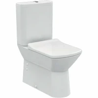 Унитаз компакт Creavit Nova NV361-11CB00E-0000 Белый без бачка и сиденья фарфор напольный