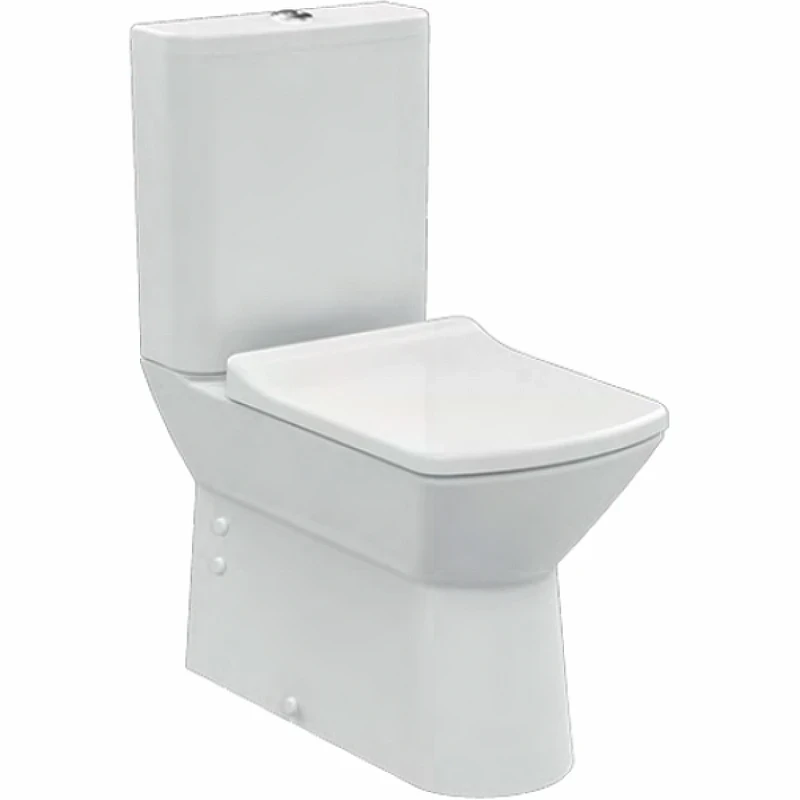 Унитаз компакт Creavit Nova NV361-11CB00E-0000 Белый без бачка и сиденья фарфор напольный