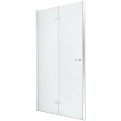 Душевая дверь New Trendy New Soleo Chrome 80 L D-0131A профиль Хром стекло прозрачное
