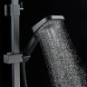 Душевая система Shevanik S7036H цвет Черный матовый