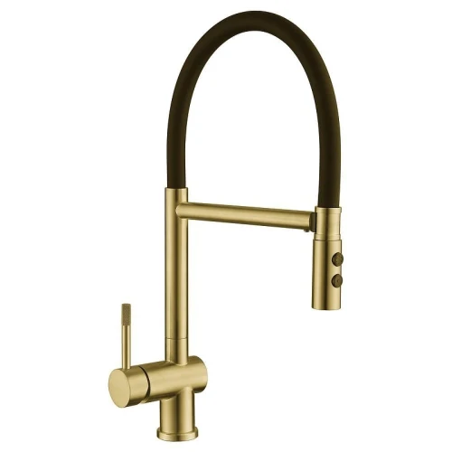 Смеситель для кухни Fmark FS0252C цвет Золото матовое