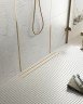 Душевой лоток Timo Drain System 60 DS230206/17 с решеткой Золото матовое / под плитку