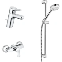 Комплект смесителей Kludi Pure Easy 378450565 Хром латунь