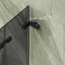 Шторка для ванны Maybah Glass MGV-588-6 980х1400 складная 4 секции Черный стекло графитовое