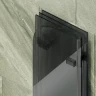 Шторка для ванны Maybah Glass MGV-588-6 980х1400 складная 4 секции Черный стекло графитовое
