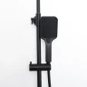 Душевая система Frap F2491-26 цвет Черный матовый