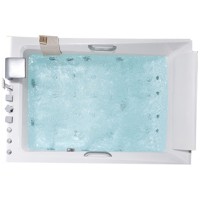 Акриловая ванна Orans 120x180 L 65105l0 с гидромассажем