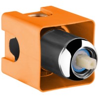 Смеситель для унитаза с биде Creavit Adell 15165141/15912201 Хром латунь встраиваемый