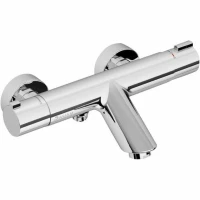Смеситель для ванны Ravak Termo TE 022.00/150 X070047 с термостатом Хром латунь на стену