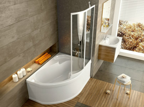 Смеситель для ванны Ravak Termo TE 022.00/150 X070047 с термостатом Хром латунь на стену