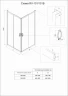 Душевой уголок Veconi Rovigo RV-101B 90х90 RV101B-90-01-C4 профиль Черный матовый стекло прозрачное