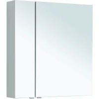 Зеркальный шкаф Aquanet Алвита New 80 277536 Серый матовый МДФ / ЛДСП, стекло