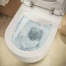 Комплект унитаза с инсталляцией Vitra S 40 9860B003-7200 с сиденьем Микролифт и клавишей смыва Хром глянцевый фарфор подвесной