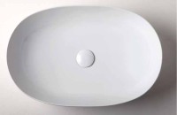 Раковина-чаша Azzurra Elegance Circle 60 ELLA060400C0BI/(ECI60 bi*0) Белая