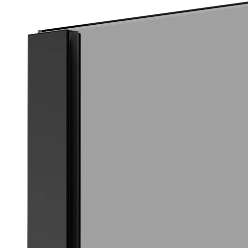 Душевая перегородка Berges Sky Black 80х200 064012 профиль Черный матовый стекло тонированное