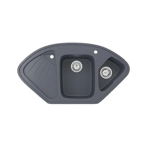 Кухонная мойка Ulgran Classic U-501-343 Антрацит
