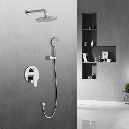 Душевая система Vincea Esse VSFW-1E1CH Хром латунь встраиваемый